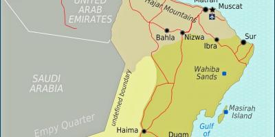 Mapa duqm Oman