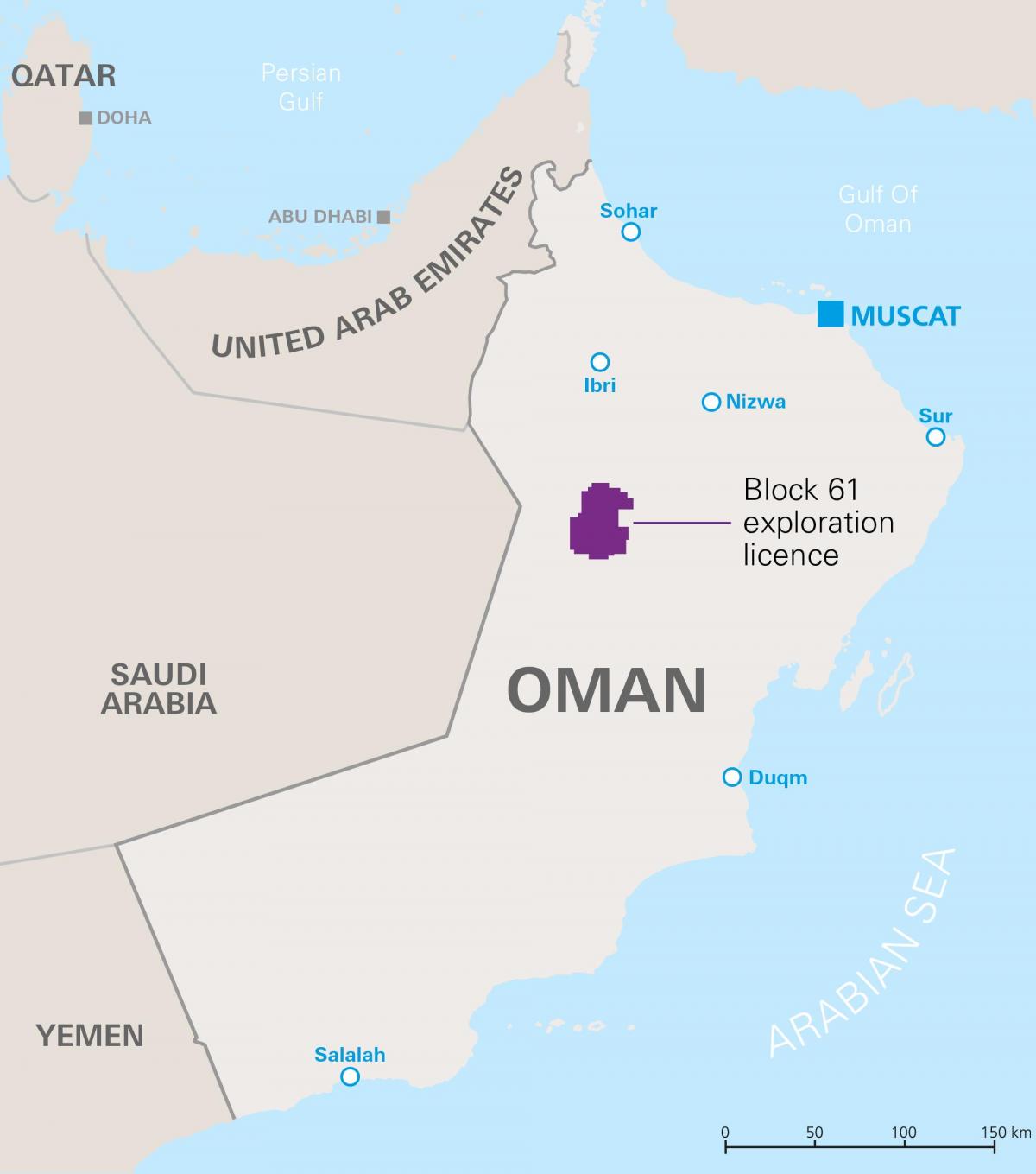 mapa khazzan Oman